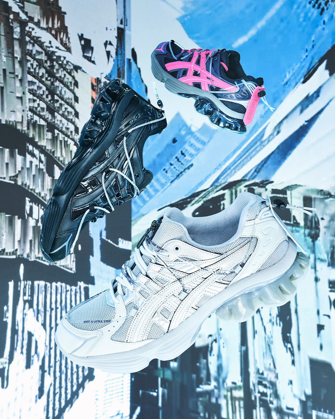 【2026年 3/19 発売】ASICS × YOASOBI GEL-KINETIC FLUENT Y (アシックス ヨアソビ) [1203A837.001/1203A837.020]