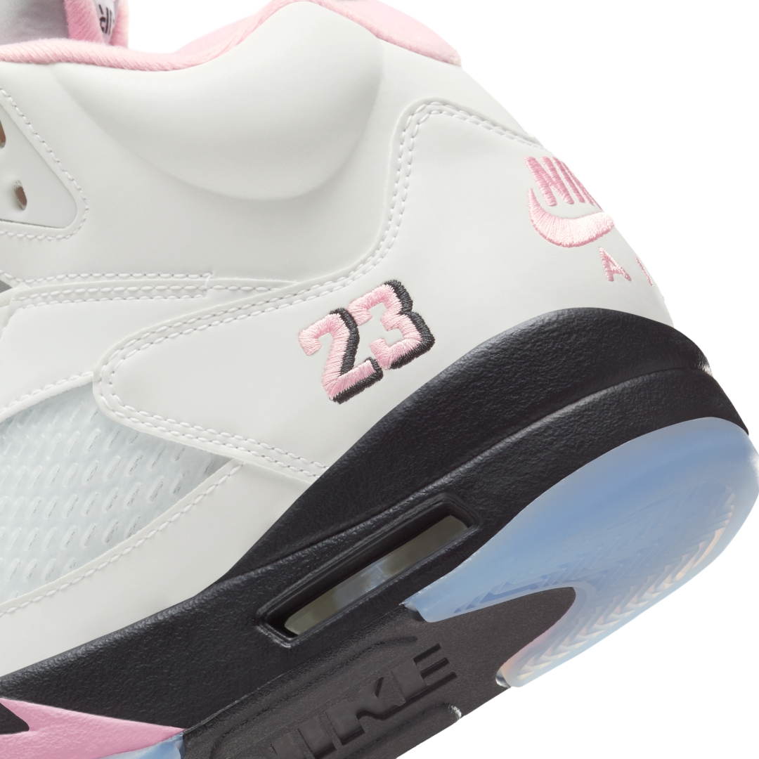 【2025年 10/11 発売】NIKE AIR JORDAN 5 RETRO “White/Medium Soft Pink” (ナイキ エア ジョーダン 5 “ホワイト/ミディアムソフトピンク”) [HQ7978-102]