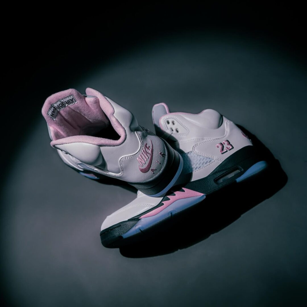 【2025年 10/11 発売】NIKE AIR JORDAN 5 RETRO “White/Medium Soft Pink” (ナイキ エア ジョーダン 5 “ホワイト/ミディアムソフトピンク”) [HQ7978-102]