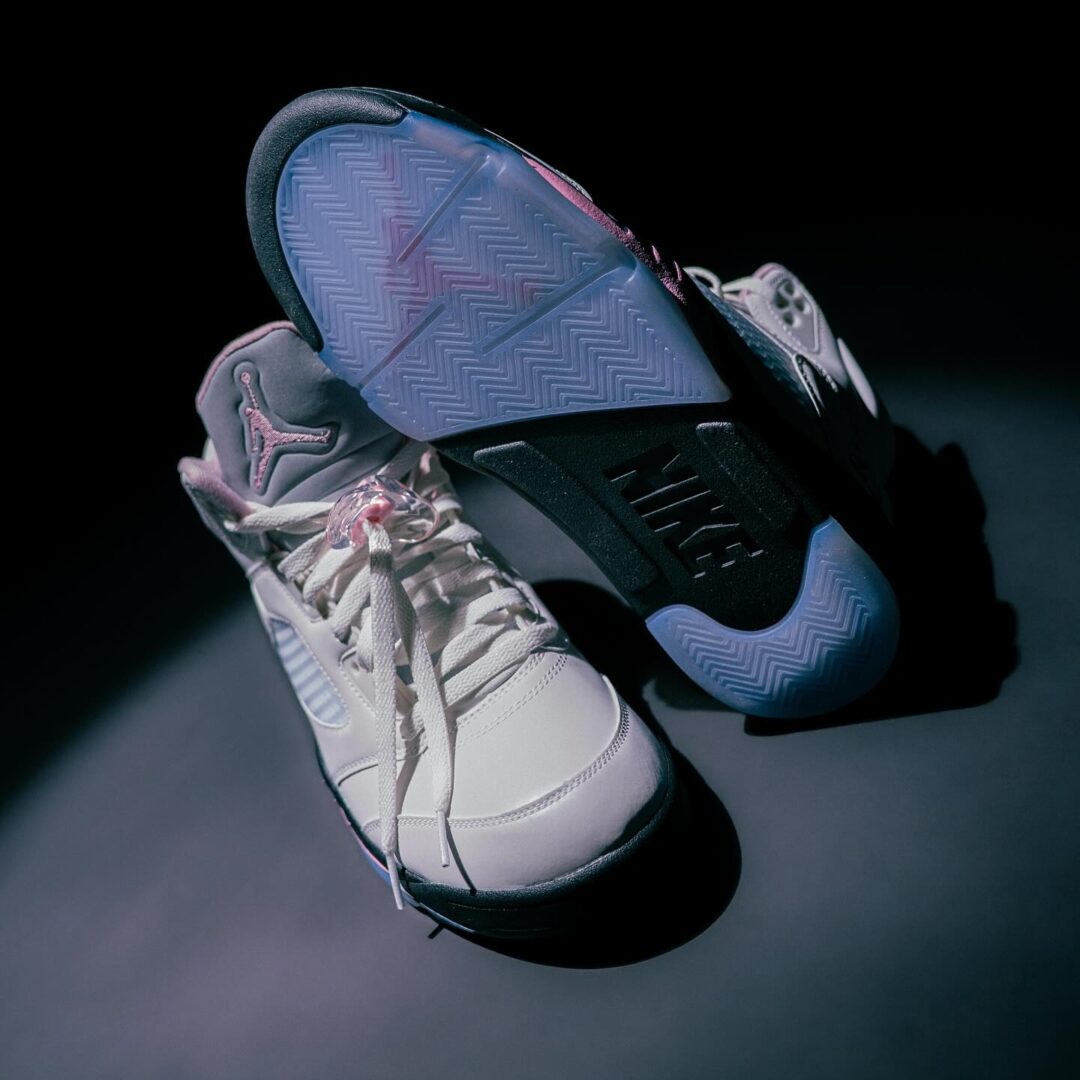 【2025年 10/11 発売】NIKE AIR JORDAN 5 RETRO “White/Medium Soft Pink” (ナイキ エア ジョーダン 5 “ホワイト/ミディアムソフトピンク”) [HQ7978-102]