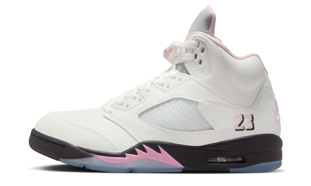 【2025年 10/11 発売】NIKE AIR JORDAN 5 RETRO “White/Medium Soft Pink” (ナイキ エア ジョーダン 5 “ホワイト/ミディアムソフトピンク”) [HQ7978-102]