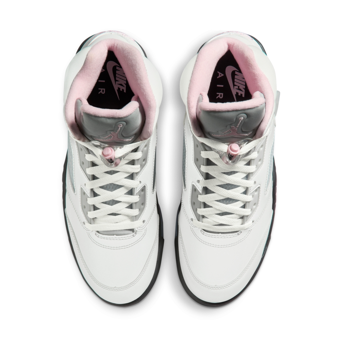 【2025年 10/11 発売】NIKE AIR JORDAN 5 RETRO “White/Medium Soft Pink” (ナイキ エア ジョーダン 5 “ホワイト/ミディアムソフトピンク”) [HQ7978-102]
