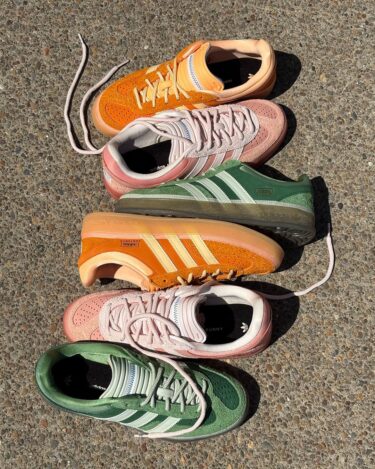 【2025年 7月 & 8月 発売予定】BAD BUNNY × adidas Originals GAZELLE INDOOR "Amazon Green/Unity Orange/Wonder Clay" (バッドバニー アディダス オリジナルス ガゼル インドア) [JS5049/JS5050/JS5052]