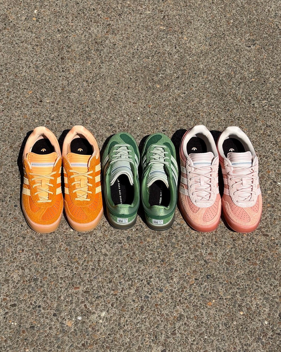 【2025年 7月 & 8月 発売予定】BAD BUNNY × adidas Originals GAZELLE INDOOR “Amazon Green/Unity Orange/Wonder Clay” (バッドバニー アディダス オリジナルス ガゼル インドア) [JS5049/JS5050/JS5052]