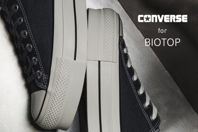 美品 BIOTOP x CONVERSE ALL STAR LIFTED OX CONVERSE for BIOTOP 25SSシーズン「ALL STAR (R) LIFTED OX