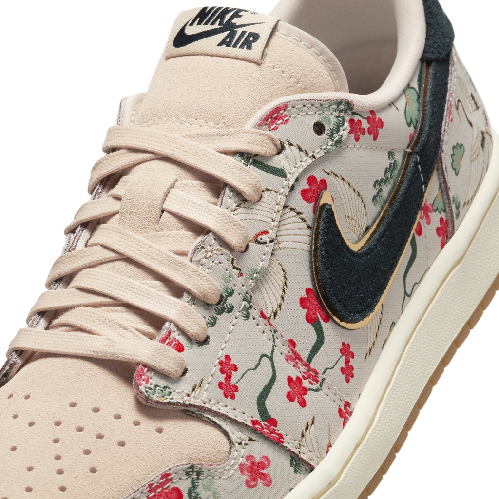 【国内 2025年 1/25 発売】NIKE AIR JORDAN 1 LOW OG “Rui Hachimura/Oatmeal” (ナイキ エア ジョーダン “八村塁/オートミール”) [HV8293-100]