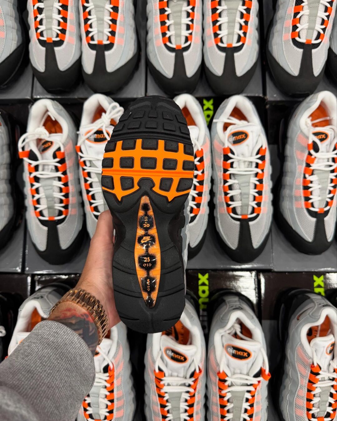 【2025年 6/6 発売】NIKE AIR MAX 95 OG “Bright Mandarin” (ナイキ エア マックス 95 “ブライトマンダリン”) [HM4740-005]
