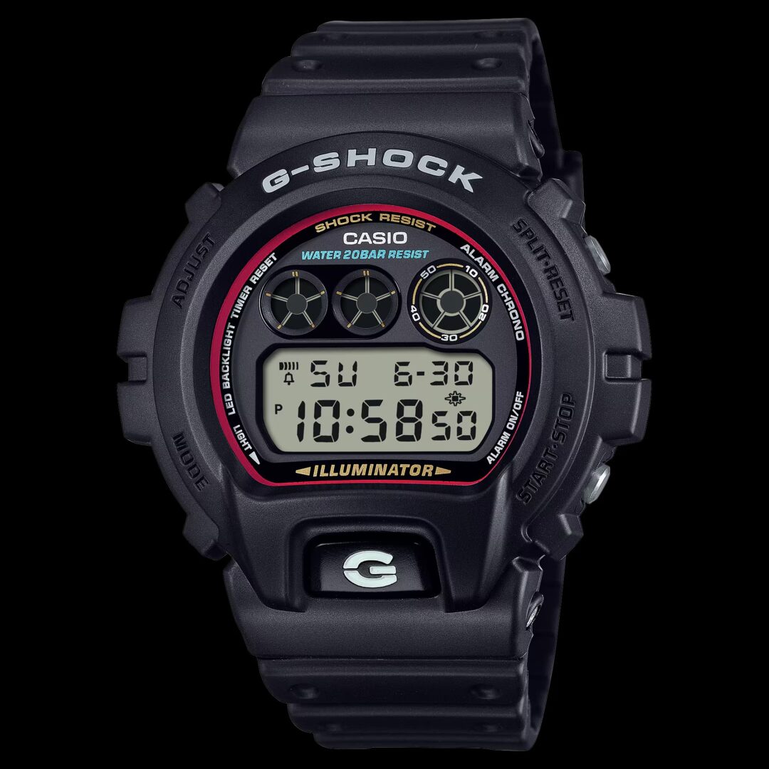 初代“G-SHOCK”カラーを採用した「DW-6900RL-1JF」が発売 (Gショック ジーショック)