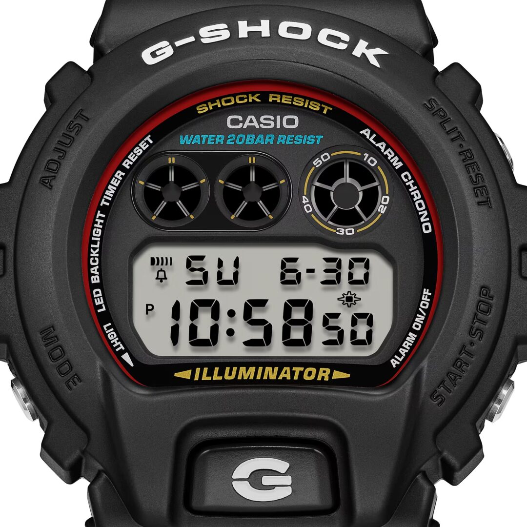 初代“G-SHOCK”カラーを採用した「DW-6900RL-1JF」が発売 (Gショック ジーショック)