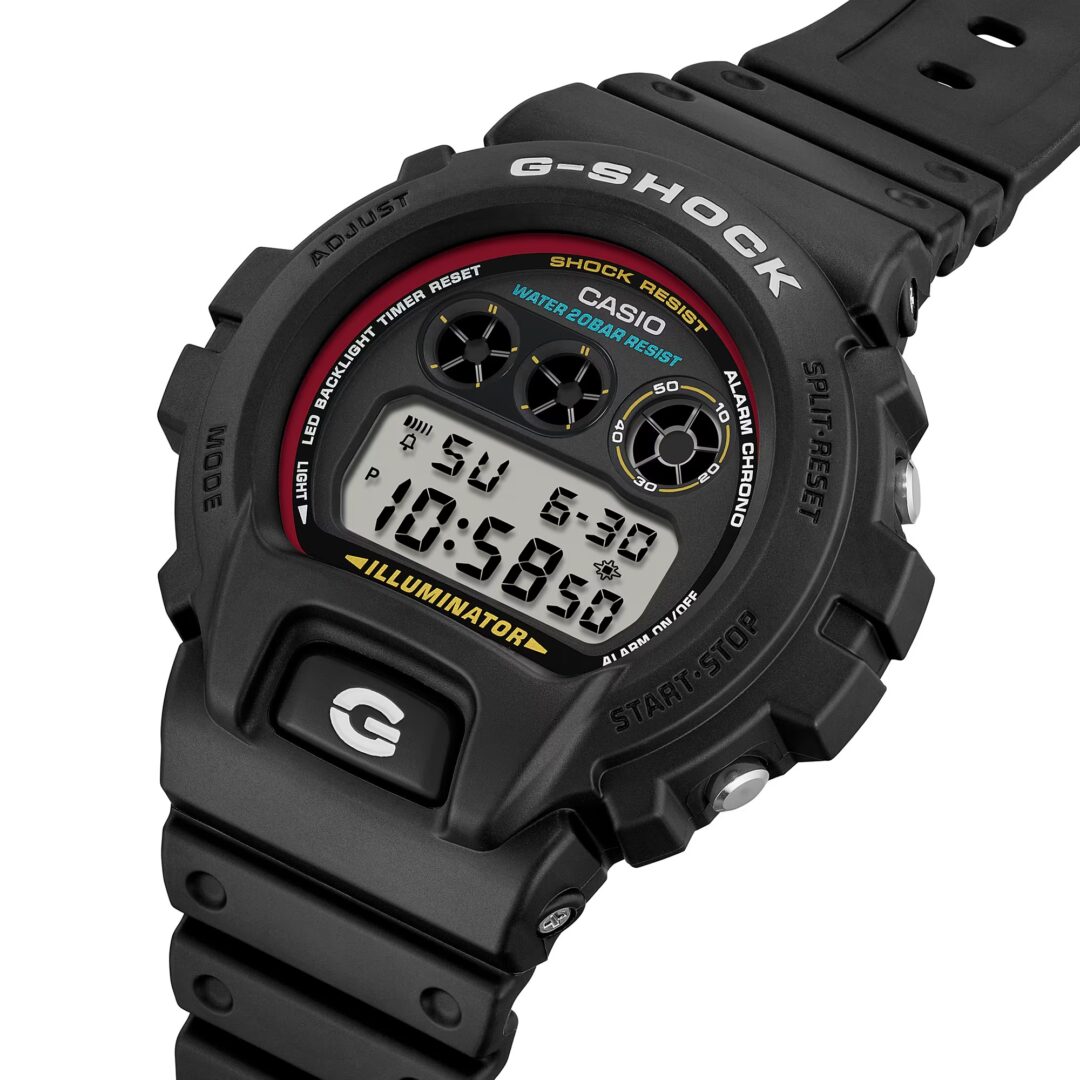 初代“G-SHOCK”カラーを採用した「DW-6900RL-1JF」が発売 (Gショック ジーショック)