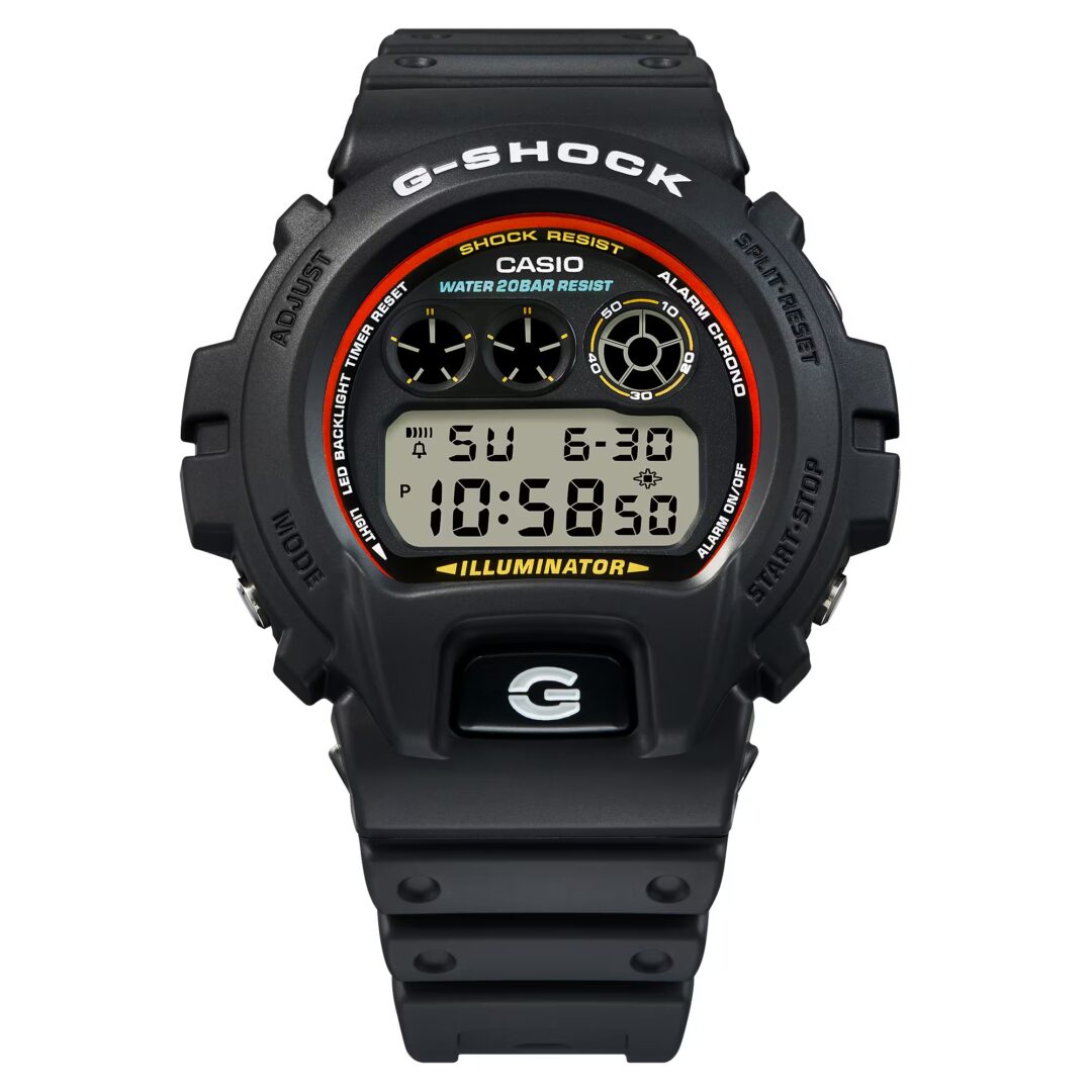 初代“G-SHOCK”カラーを採用した「DW-6900RL-1JF」が発売 (Gショック ジーショック)