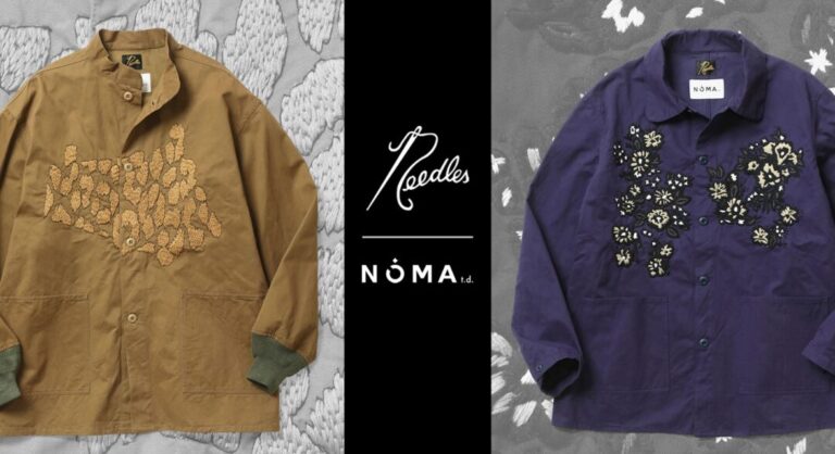 【未使用品】【コラボ】Needles×NOMA t.d セットアップ 定価12万 NEEDLES × NOMA t.d. 2024 FW コラボが12/20 発売 (ニードルズ ノーマ