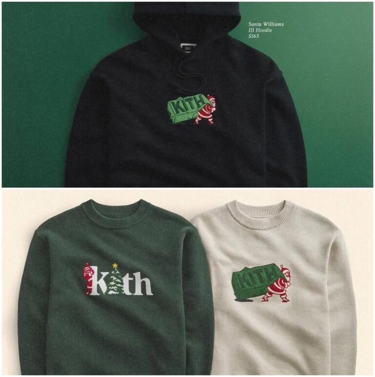 2024年 12/13 発売】KITH “Kithmas 2024” Santa TEE & CREW