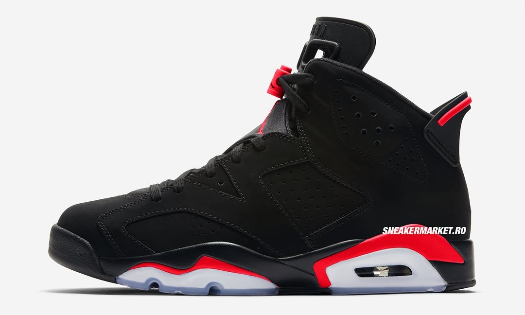 【2026年 2月 発売予定】NIKE AIR JORDAN 6 RETRO “Black/Light Crimson” (ナイキ エア ジョーダン 6 レトロ “ブラック/ライトクリムゾン”) [CT8529-001]