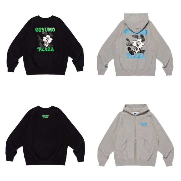 VERDY・OTSUMO PLAZA 限定 最新”ZIP HOODIE/CREW NECK SWEAT