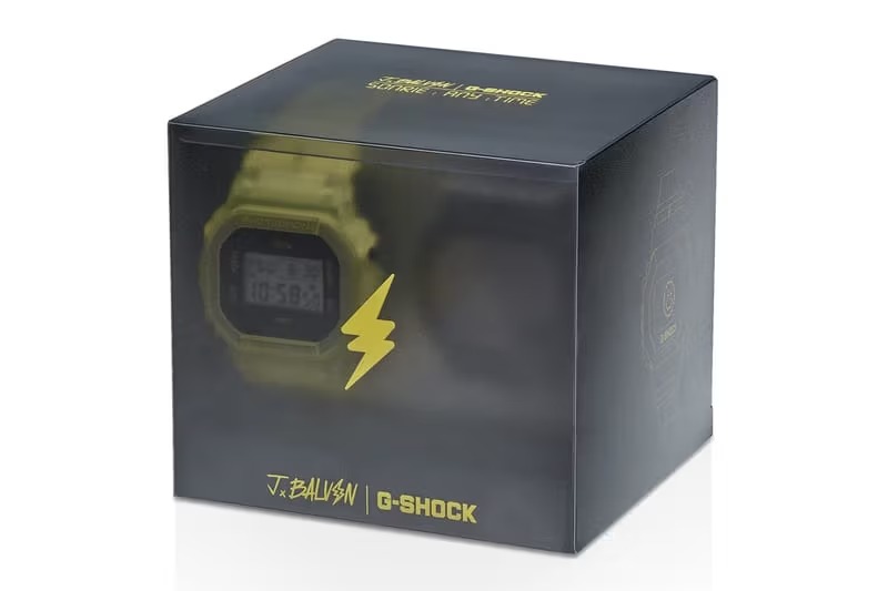 J Balvin × G-SHOCK 初コラボウォッチ “Time Matters”が2025年 2/14 発売予定 (J.バルヴィン Gショック ジーショック)