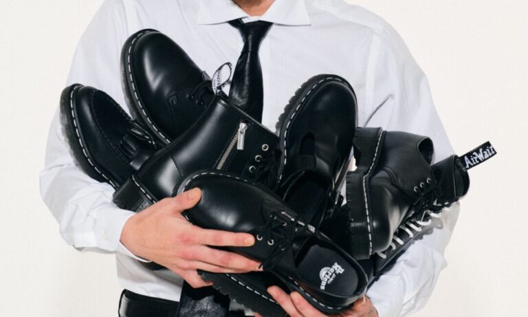 Dr. Martensからホワイトステッチを纏った「white stitch