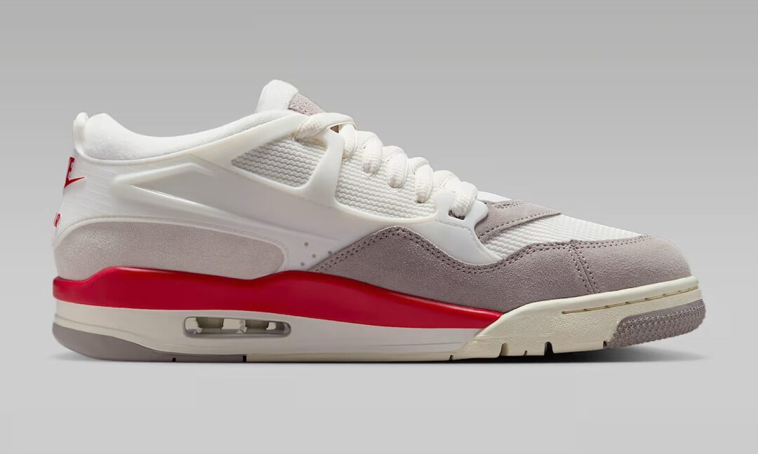 【2025年 7/7 発売】NIKE AIR JORDAN 4 RM “Sail/Fire Red” (ナイキ エア ジョーダン 4 “セイル/ファイヤーレッド”) [HF8126-100]