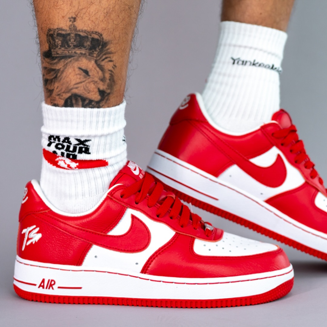 【2025年 8/1 発売予定】Fat Joe/Terror Squad × NIKE AIR FORCE 1 LOW “White/University Red” (ファット・ジョー テラー・スクワッド ナイキ エア フォース 1 ロー “ホワイト/ユニバーシティレッド”) [II4391-100]