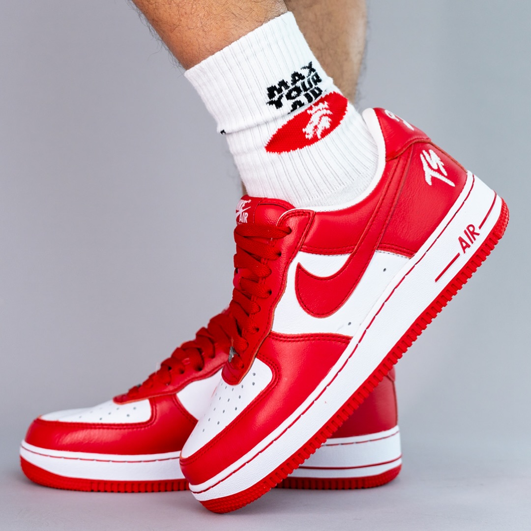 【2025年 8/1 発売予定】Fat Joe/Terror Squad × NIKE AIR FORCE 1 LOW “White/University Red” (ファット・ジョー テラー・スクワッド ナイキ エア フォース 1 ロー “ホワイト/ユニバーシティレッド”) [II4391-100]