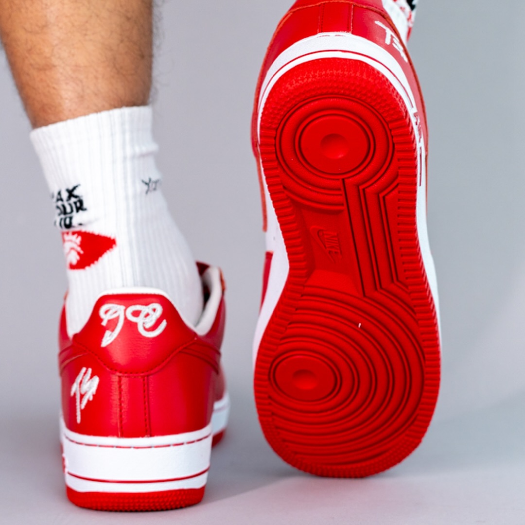 【2025年 8/1 発売予定】Fat Joe/Terror Squad × NIKE AIR FORCE 1 LOW “White/University Red” (ファット・ジョー テラー・スクワッド ナイキ エア フォース 1 ロー “ホワイト/ユニバーシティレッド”) [II4391-100]