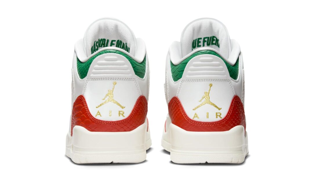 【2025年 9/16 発売予定】NIKE AIR JORDAN 3 RETRO MEX “El Vuelo/Summit White” (ナイキ エア ジョーダン 3 レトロ “エルヴエロ/サミットホワイト”) [IO1752-100]