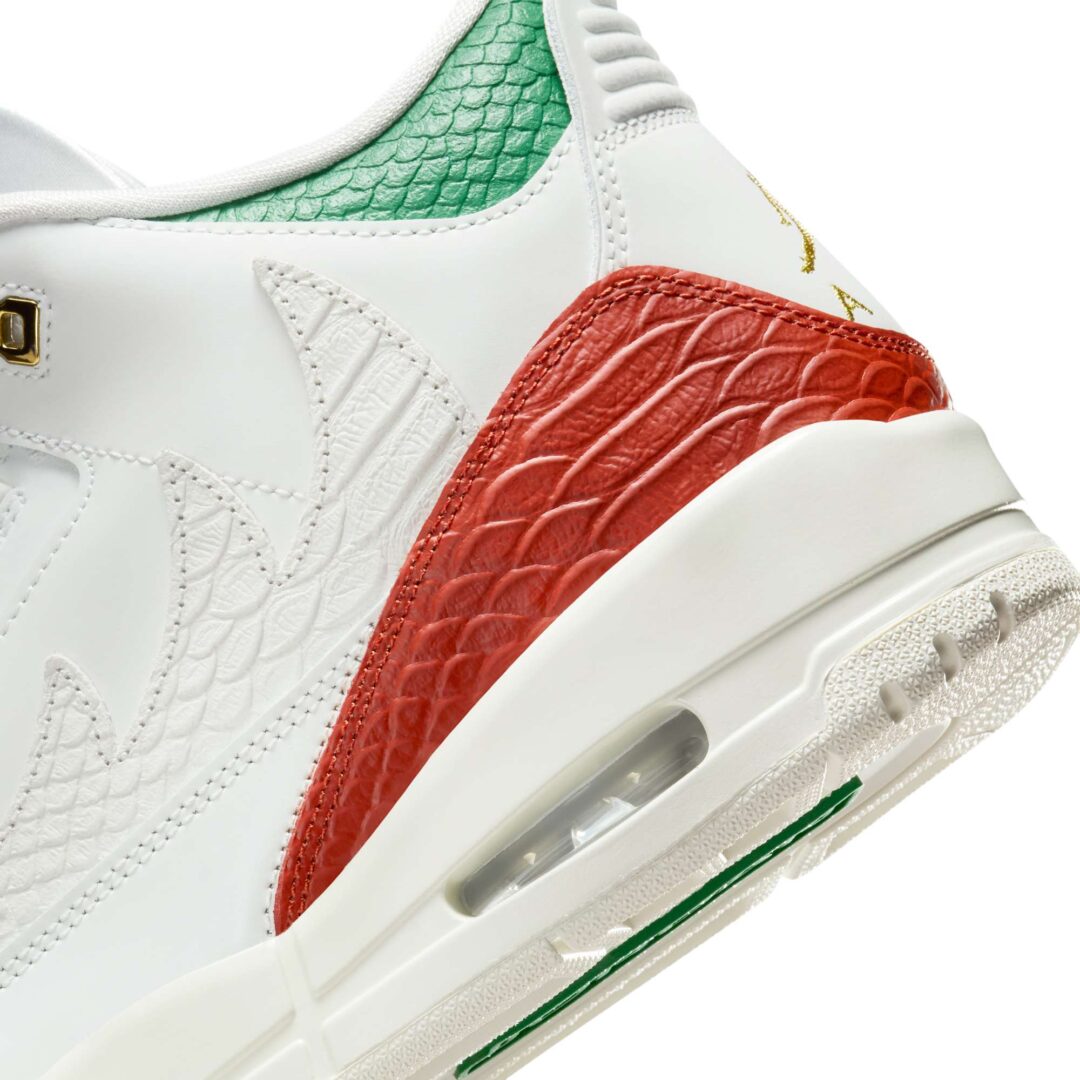 【2025年 9/16 発売予定】NIKE AIR JORDAN 3 RETRO MEX “El Vuelo/Summit White” (ナイキ エア ジョーダン 3 レトロ “エルヴエロ/サミットホワイト”) [IO1752-100]