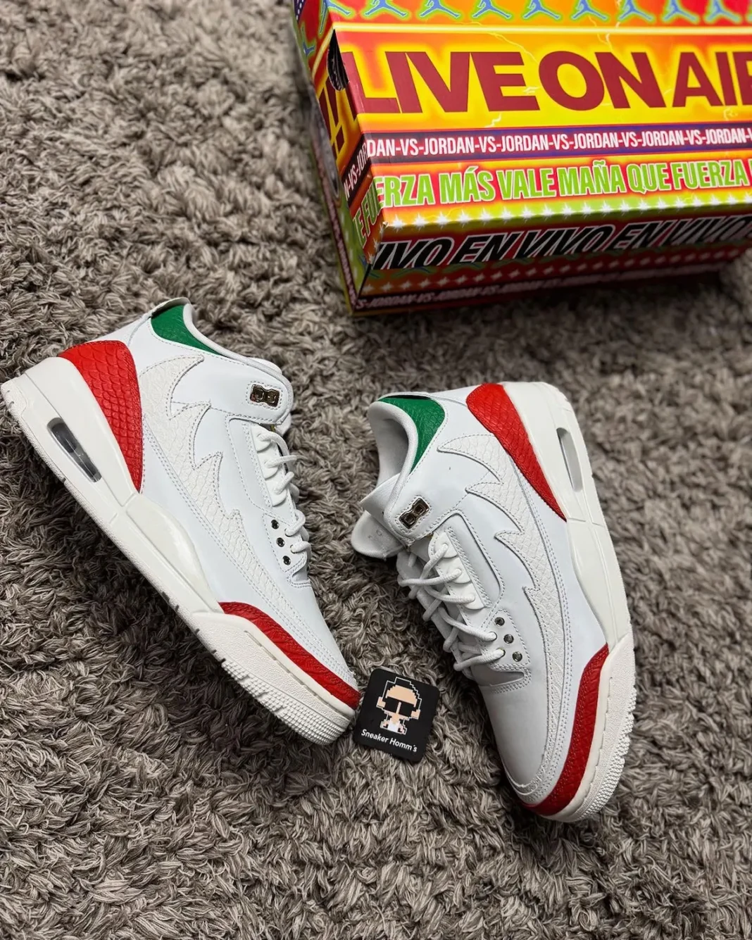 【2025年 9/16 発売予定】NIKE AIR JORDAN 3 RETRO MEX “El Vuelo/Summit White” (ナイキ エア ジョーダン 3 レトロ “エルヴエロ/サミットホワイト”) [IO1752-100]