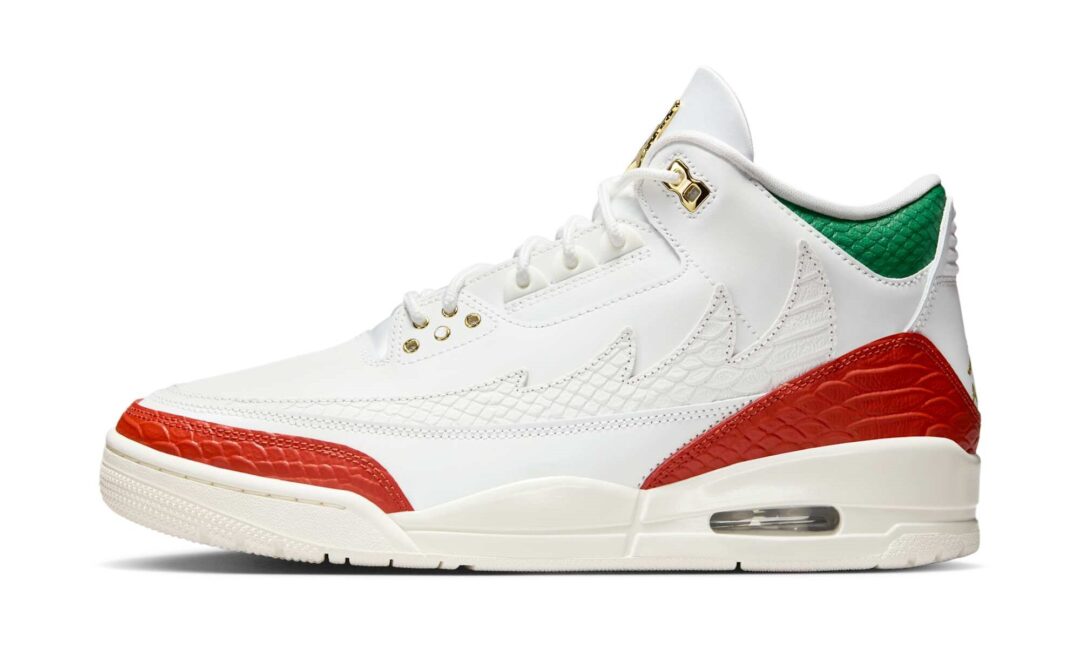 【2025年 9/16 発売予定】NIKE AIR JORDAN 3 RETRO MEX “El Vuelo/Summit White” (ナイキ エア ジョーダン 3 レトロ “エルヴエロ/サミットホワイト”) [IO1752-100]
