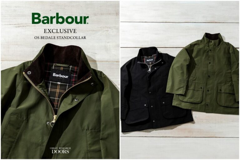 Barbour for URBAN RESEARCH DOORS 2025 SS 最新別注モデルが1