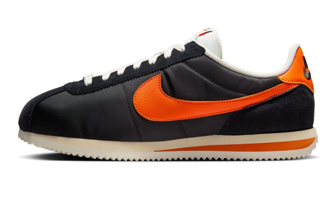 【2025年 1/10 発売】NIKE CORTEZ TXT “Black/Safety Orange” (ナイキ コルテッツ テキスタイル “ブラック/セフティオレンジ”) [HF0263-003]