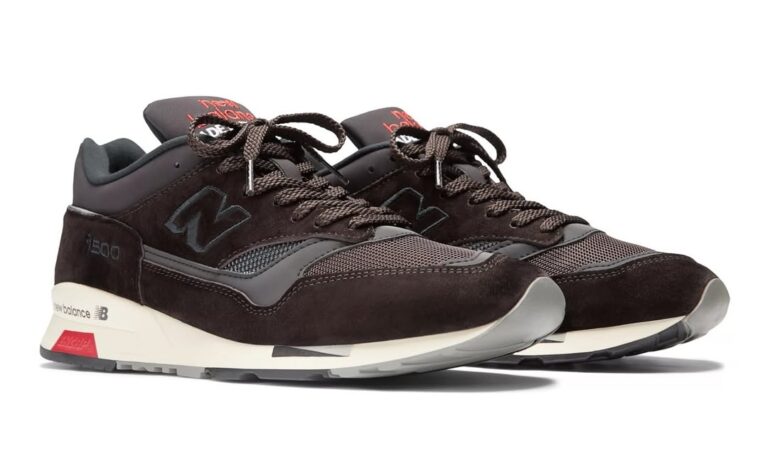 New Balance M1500BK レザースニーカー ビジネス UK製 1500シリーズ NEW BALANCE M1500BK BLACK/GREY MADE IN UK