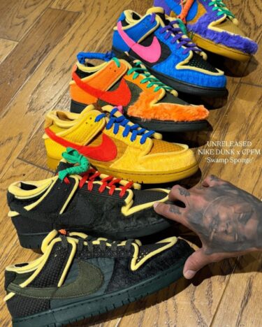 【2025年 秋 発売予定】CPFM {CACTUS PLANT FLEA MARKET} × NIKE DUNK Swamp Sponge (カクタス プラント フリー マーケット ナイキ ダンク スワンプ スポンジ) [IH5094-300/IH5094-400/IH5094-500]