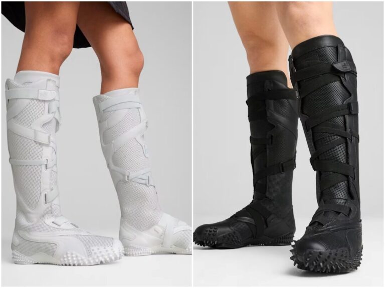 【関税込み】PUMA ホワイト Mostro レザー ロングブーツ 2025年 1/31 発売】PUMA MOSTRO BOOT LEATHER “White/Black