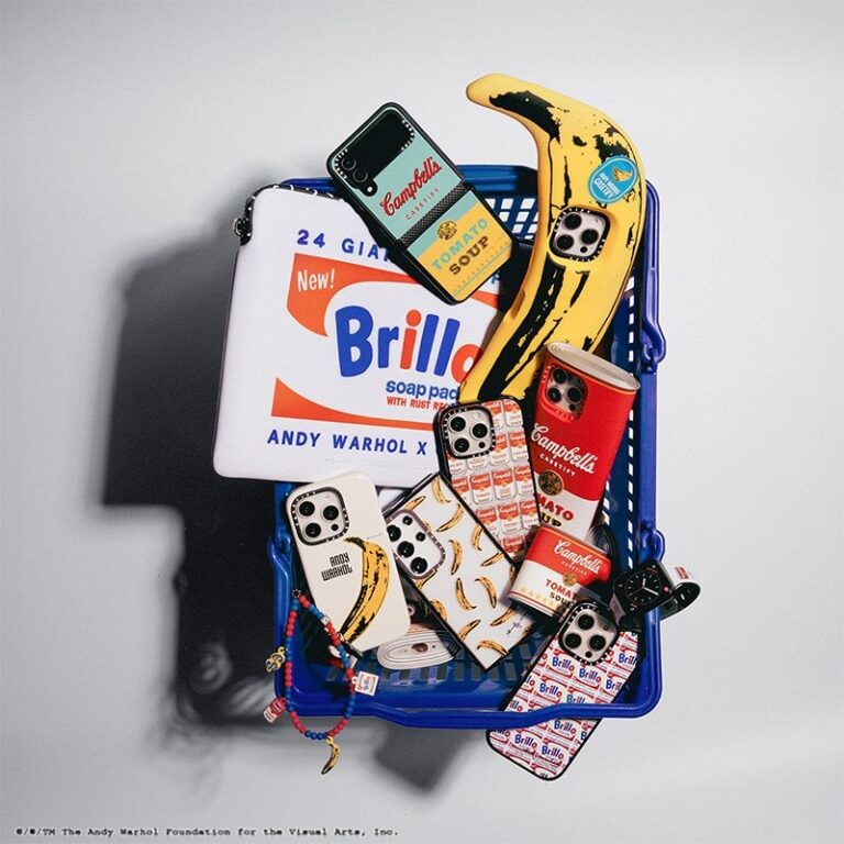 CASETiFY/Andy Warhol アンディウォーホル バナナ柄ケース CASETiFY/Andy Warhol アンディウォーホル バナナ柄ケース
