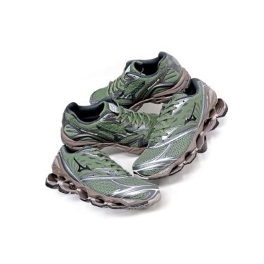 【2025年 1/31 発売】Mizuno “Exclusive Pack” WAVE PROPHECY LS & WAVE RIDER 10 Green/Black (ミズノ ウェーブ プロフェシー ライダー) [D1GA251102/D1GA243109]