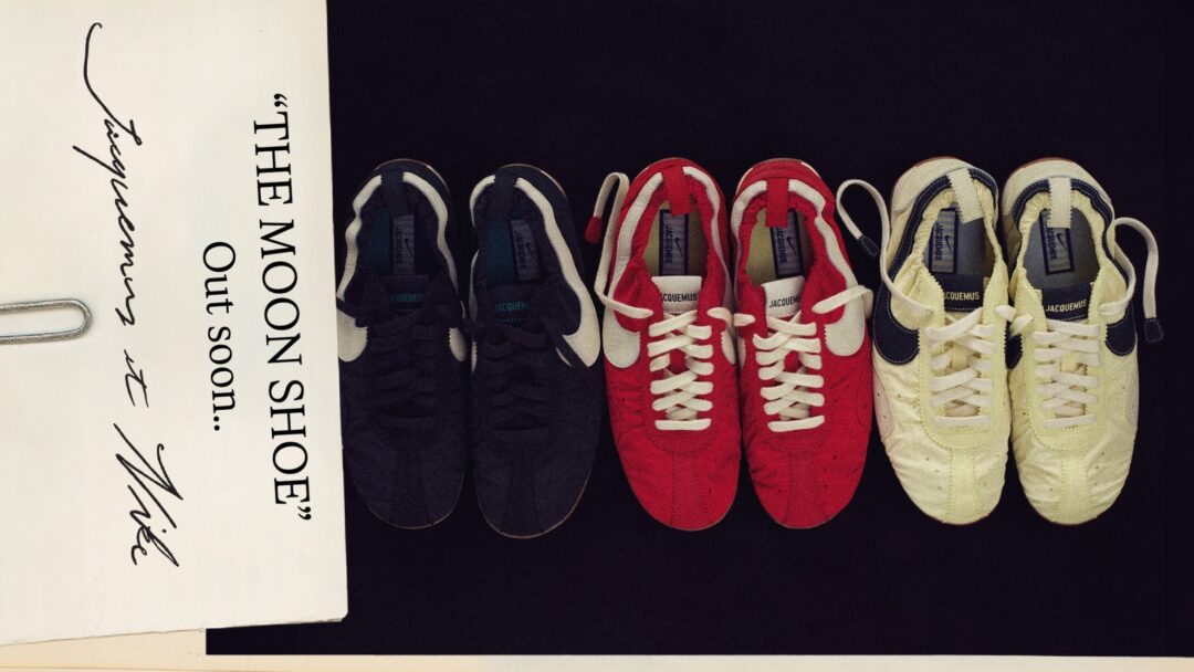 【2025年末 発売予定】JACQUEMUS × NIKE MOON SHOES 2025 FW (ジャックムス ナイキ ムーンシューズ) [HV8547-001/HV8547-002/HV8547-200/HV8547-600/HV8547-601/HV8547-700]