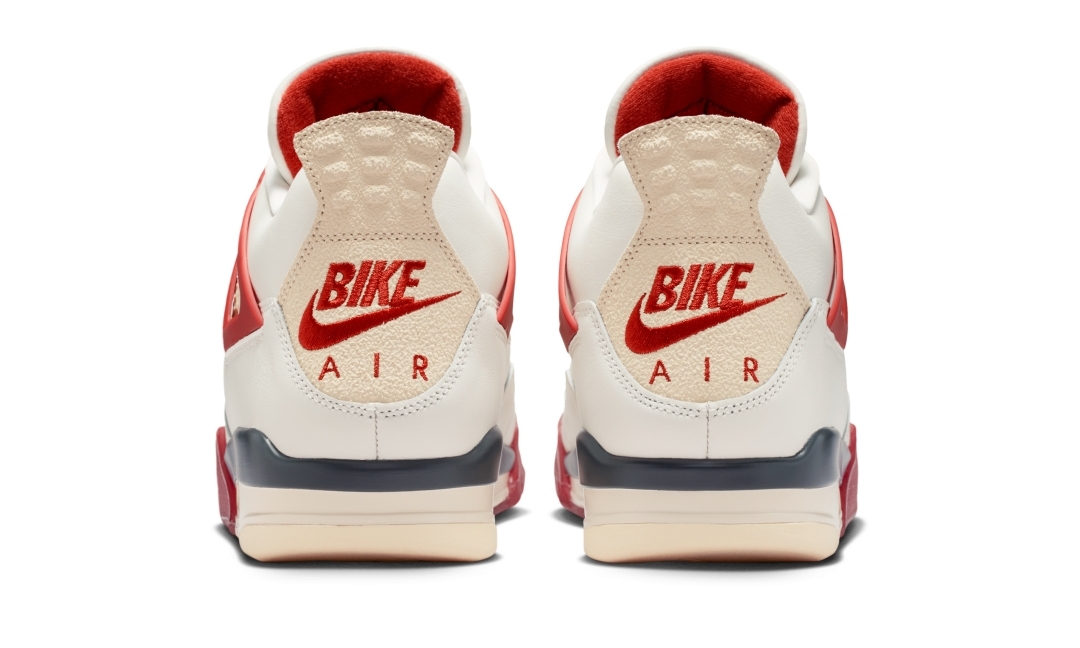 【2026年 5/22 発売】Nigel Sylvester x NIKE AIR JORDAN 4 OG “Bike Air/Fire Red” (ナイジェル・シルベスター ナイキ エア ジョーダン 4 “バイクエア/ファイアレッド”) [IQ8055-100]