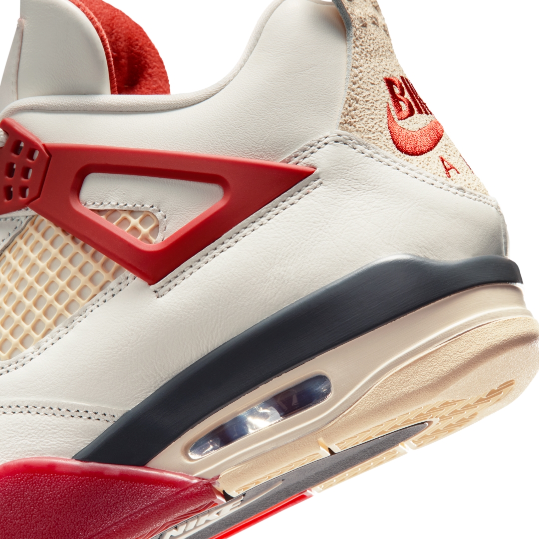 【2026年 5/22 発売】Nigel Sylvester x NIKE AIR JORDAN 4 OG “Bike Air/Fire Red” (ナイジェル・シルベスター ナイキ エア ジョーダン 4 “バイクエア/ファイアレッド”) [IQ8055-100]