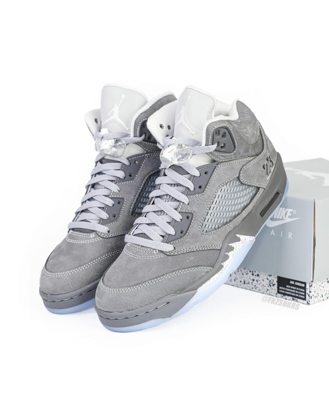 【2026年 1/10 復刻予定】NIKE AIR JORDAN 5 RETRO “Wolf Grey” (ナイキ エア ジョーダン 5 レトロ “ウルフグレー”) [DD0587-002]