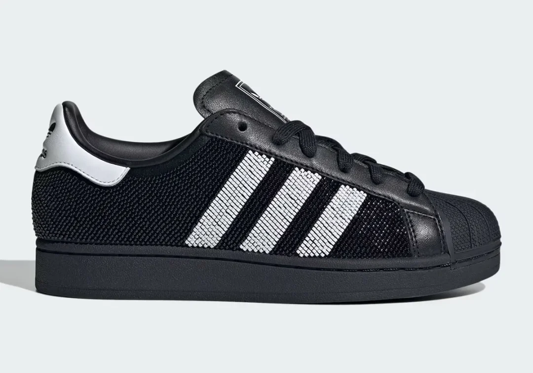【2025年 3/14 発売】adidas Originals W SUPERSTAR “Beaded/Black/White” (アディダス オリジナルス スーパースター “ビーズ/ブラック/ホワイト”) [JH7098]