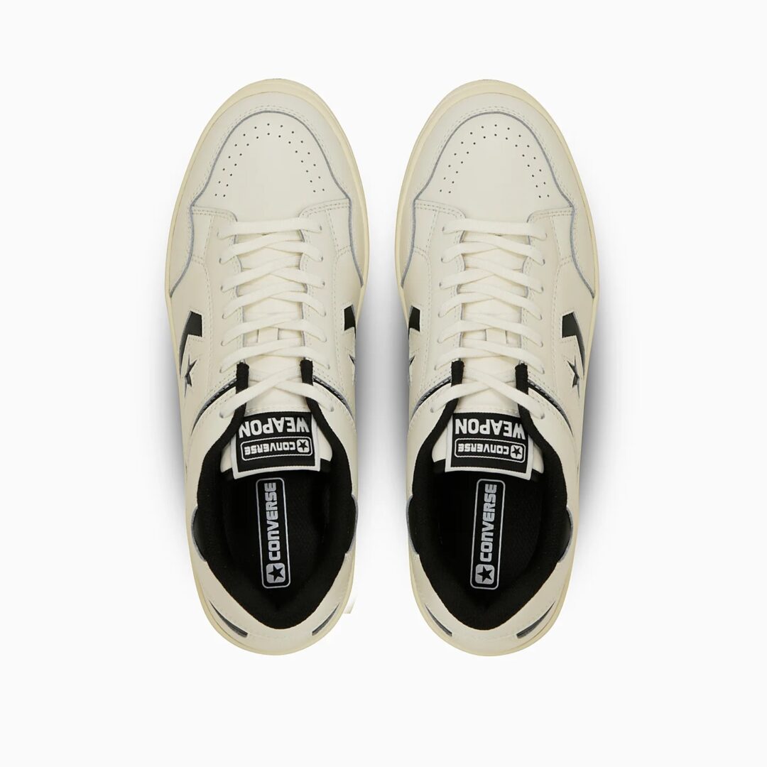 【2025年 1/21 発売】CONVERSE WEAPON CC OX “Off White/Black/Purple” (コンバース ウエポン) [34202180/34202181]