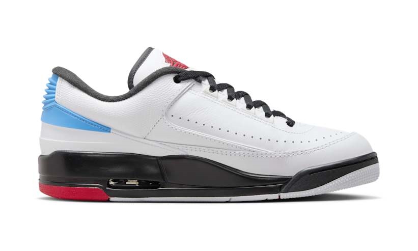 【2025年 6月 発売予定】NIKE AIR JORDAN 2/3 LOW RETRO “UNC to Chicago” (ナイキ エア ジョーダン ロー レトロ “ホワイト/ユニバーシティレッド”) [FD0383-104]
