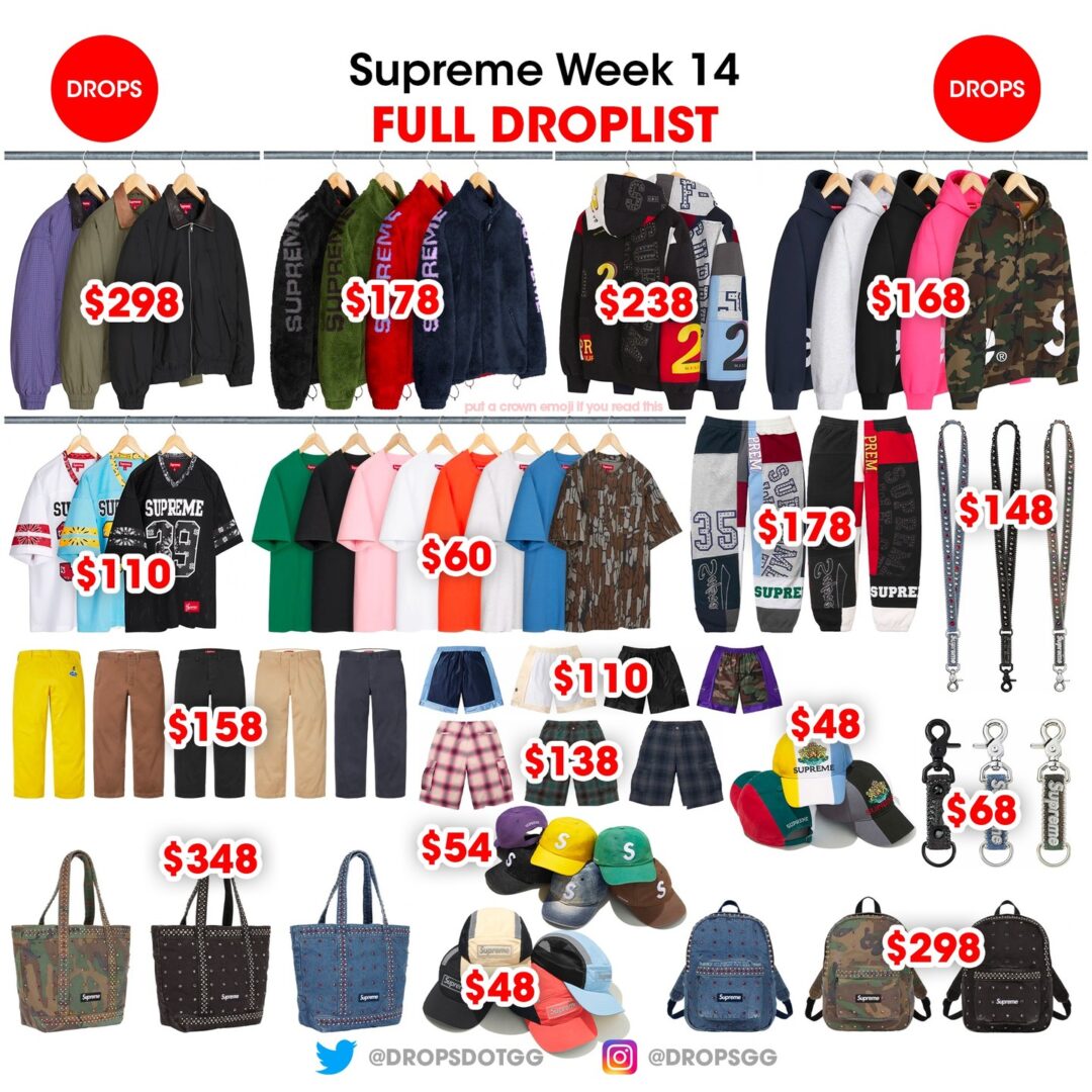 【SUPREME 2025 SS – シュプリーム 2025年 春夏】国内 6/14 発売予定 – week 16にSupreme サングラス が登場予定