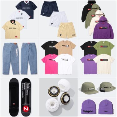 【SUPREME 2025 SS – シュプリーム 2025年 春夏】国内 6/21 発売予定 – week 17に「Zoo York」コラボ が登場予定