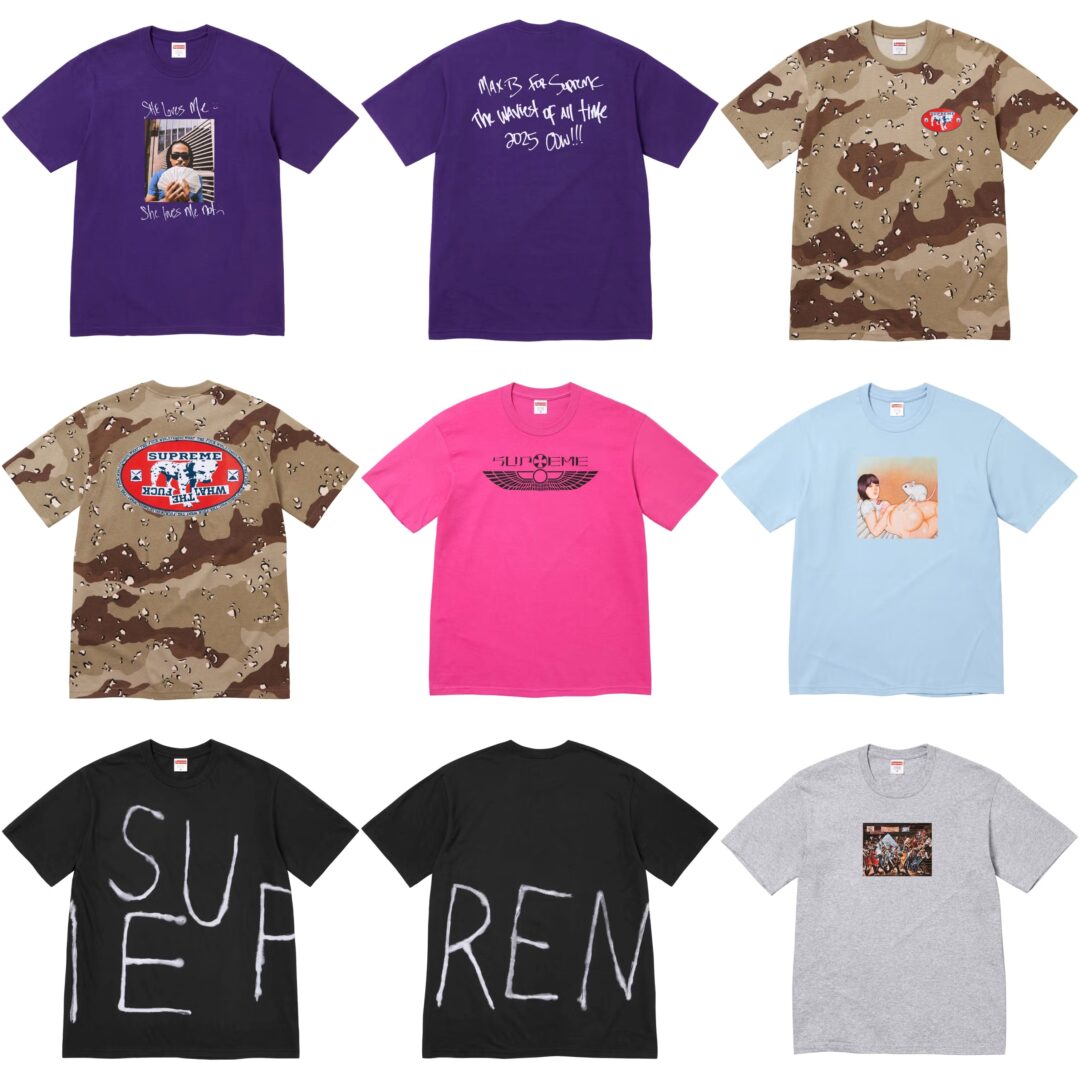 【SUPREME 2025 SS – シュプリーム 2025年 春夏】国内 4/26 発売予定 – week 8に「Supreme/Vans Grosso Mid」「マルコム X x 40 Acres Production」が登場予定