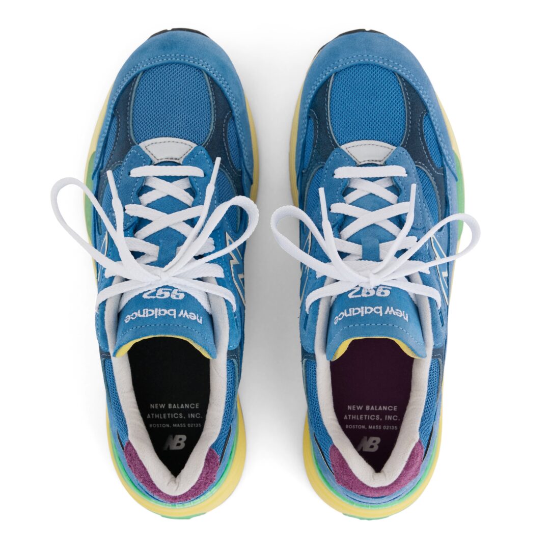 【2026年 5/7 発売】New Balance U992 9NF “Sea Stone/Green Apple/Maize” Made in USA (ニューバランス メイドインUSA) [U9929NF]