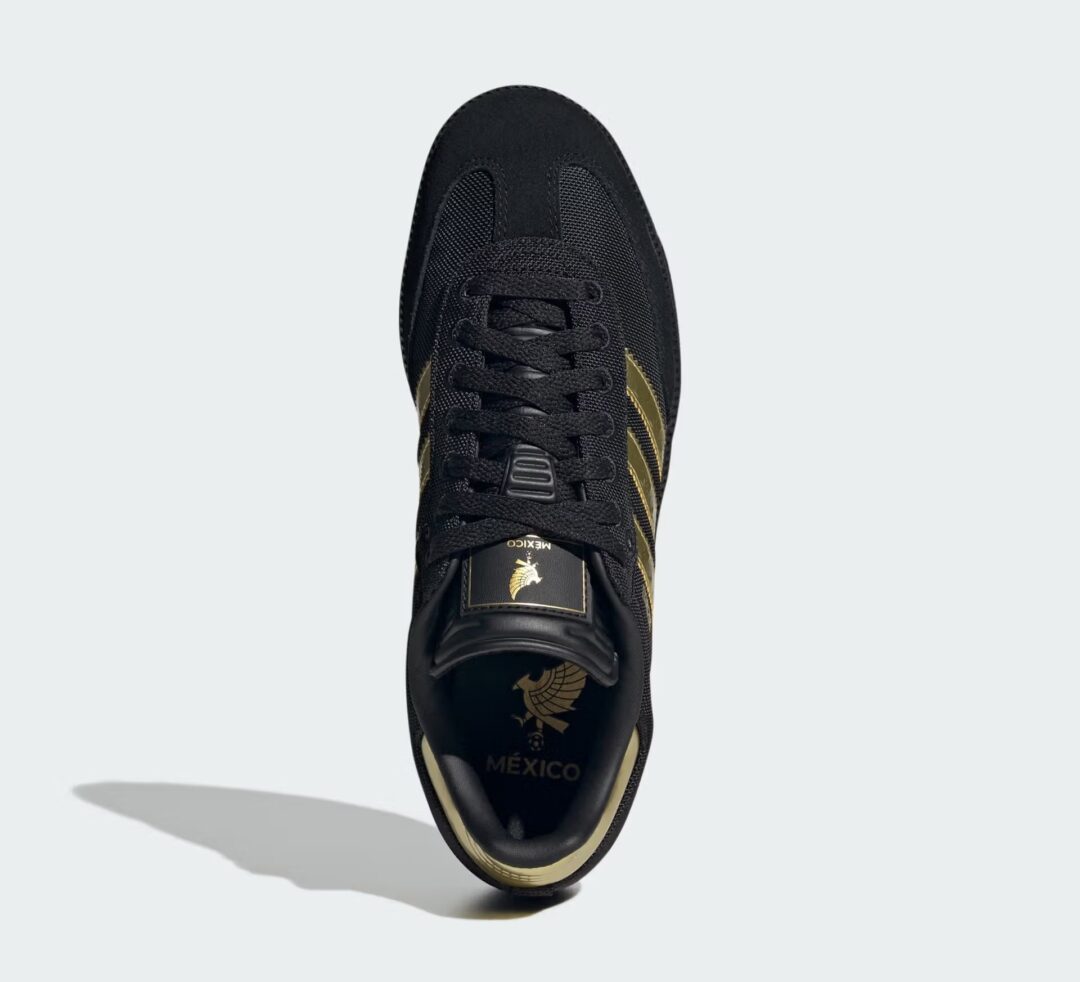 【2025年 3/15 発売】adidas Originals SAMBA “Mexico/Core Black/Gold Metallic” (ドイツ アディダス オリジナルス サンバ “メキシコ/ブラック/ゴールド”) [JH5656]