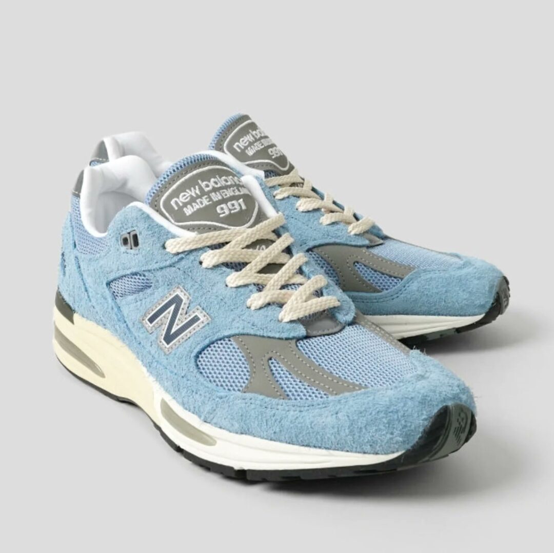 【2025年 6/19 発売予定】New Balance U991v2 BV2 MADE in UK “Celestial Blue” (ニューバランス メイドインUK) [U991BV2]