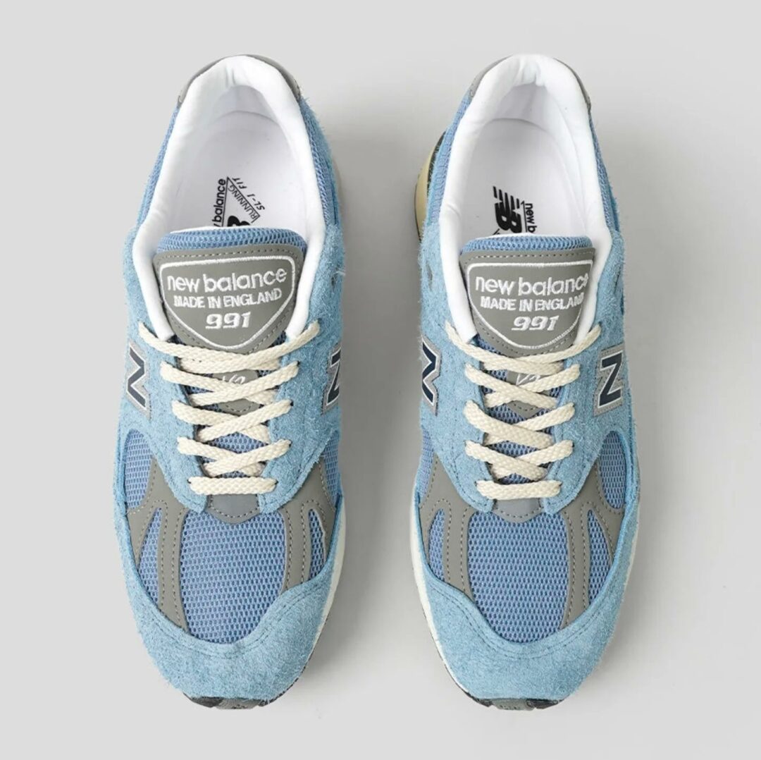 【2025年 6/19 発売予定】New Balance U991v2 BV2 MADE in UK “Celestial Blue” (ニューバランス メイドインUK) [U991BV2]